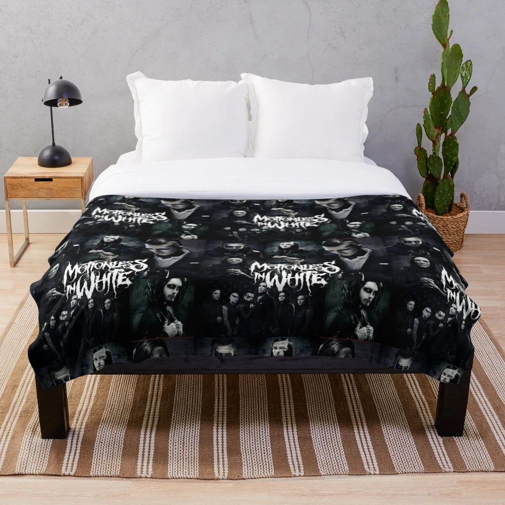 Motionless in White Plush Blanket featuring the band members