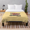 Soft and warm plush blanket with motorcycle design for motorcycle enthusiasts