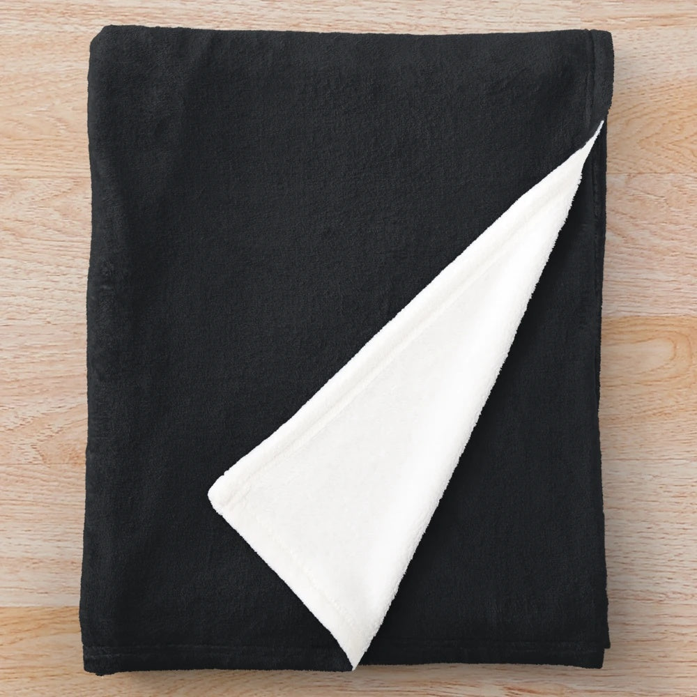 Plush blanket featuring mountain, wildlife, and nature-inspired design