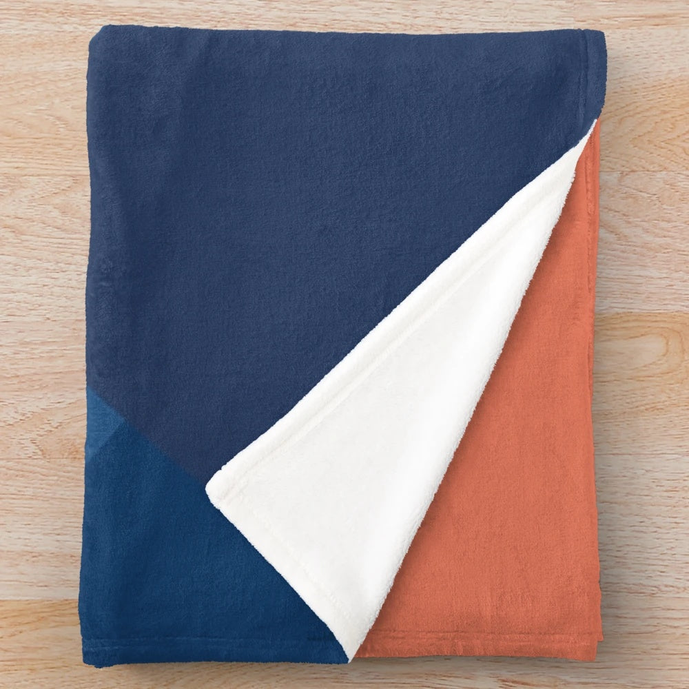 Mountain Sunrise Plush Blanket for Outdoor Adventures