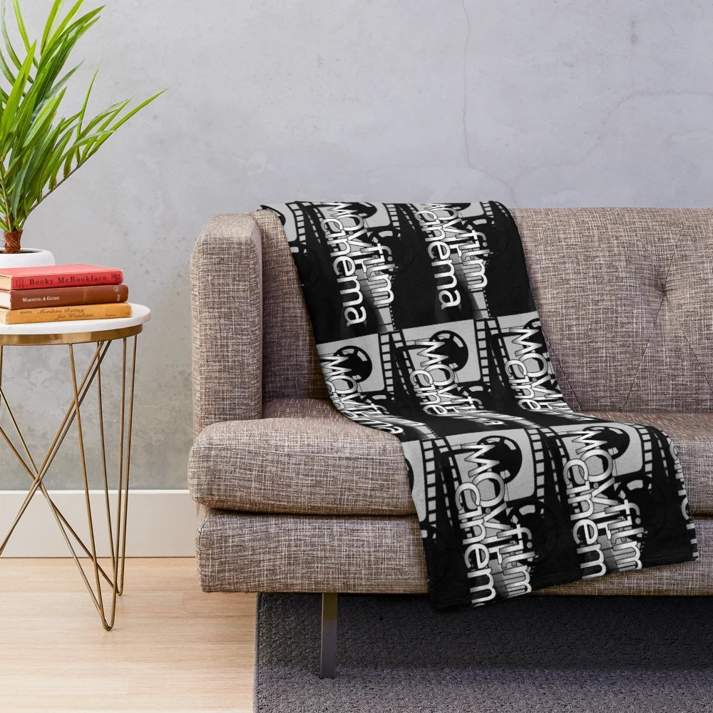 Soft and plush movie-themed blanket for cozy home decor