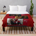 Peter and MJ from Marvel movie themed plush blanket