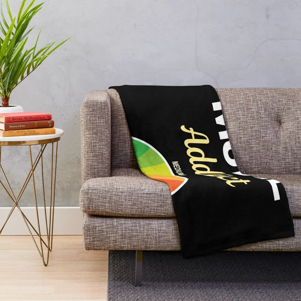Soft and plush blanket for movie addicts and cinema fans