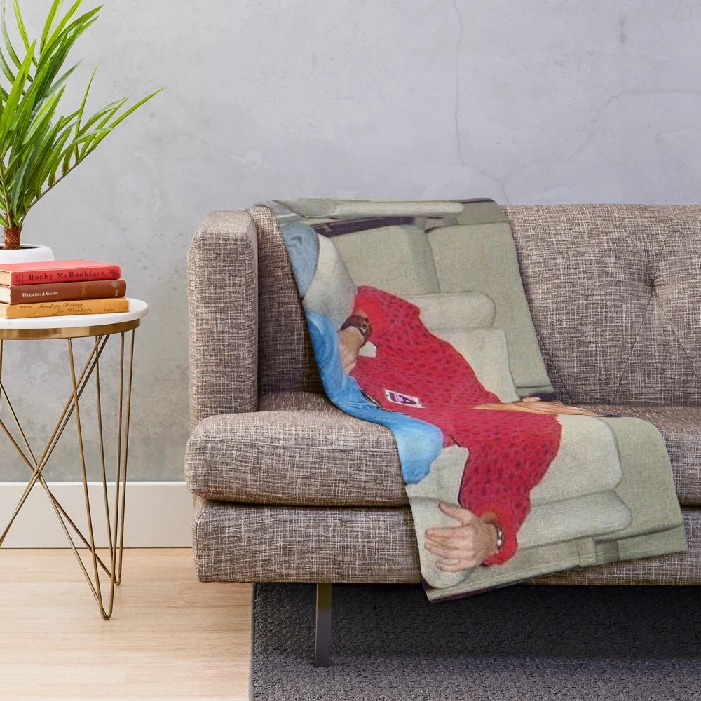 Johnny Depp-inspired plush blanket for movie fans