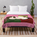 Plush blanket for movie lovers