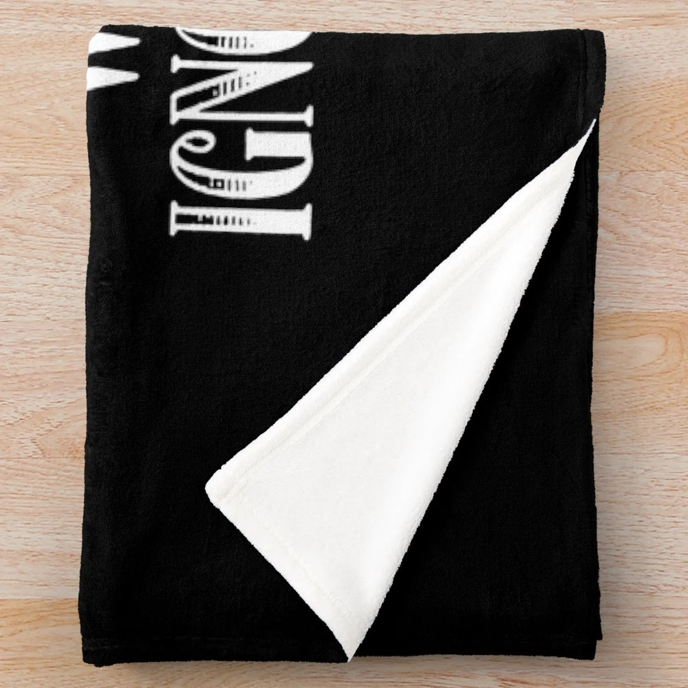 Plush blanket with movie-themed design for movie lovers