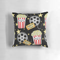 Realistic-looking popcorn pillow for movie night and home cinema experiences