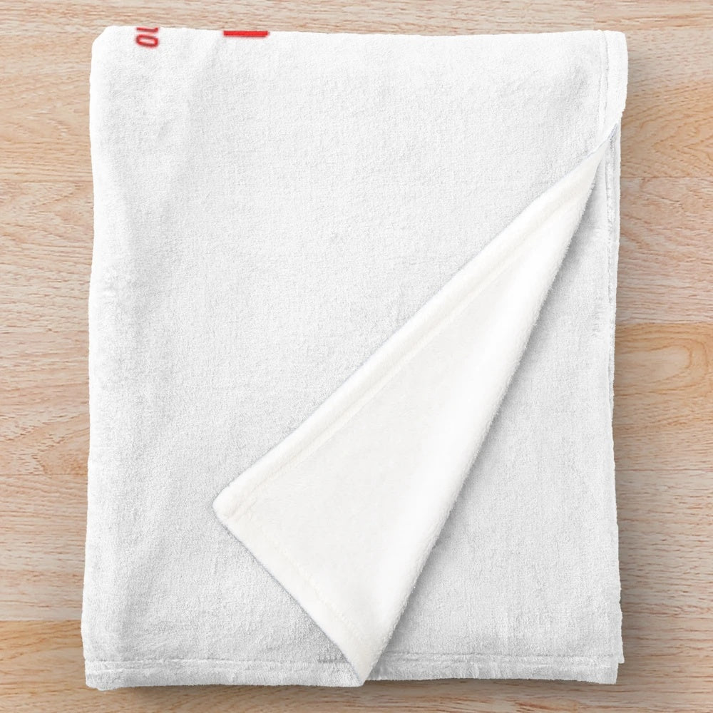 AMC Theaters-inspired plush blanket featuring movie quotes and memes