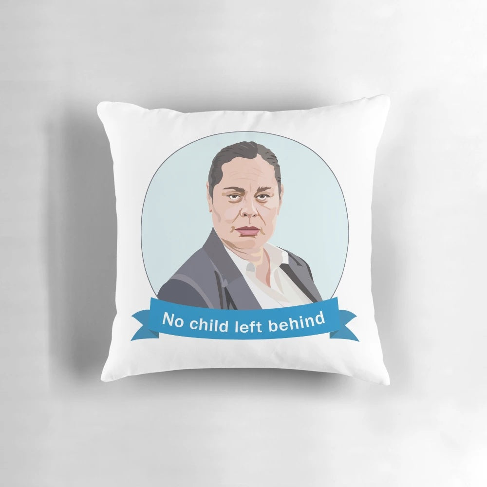 Soft, plush pillow featuring popular movie characters and titles, perfect for movie fans and home decor.