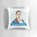 Soft, plush pillow featuring popular movie characters and titles, perfect for movie fans and home decor.