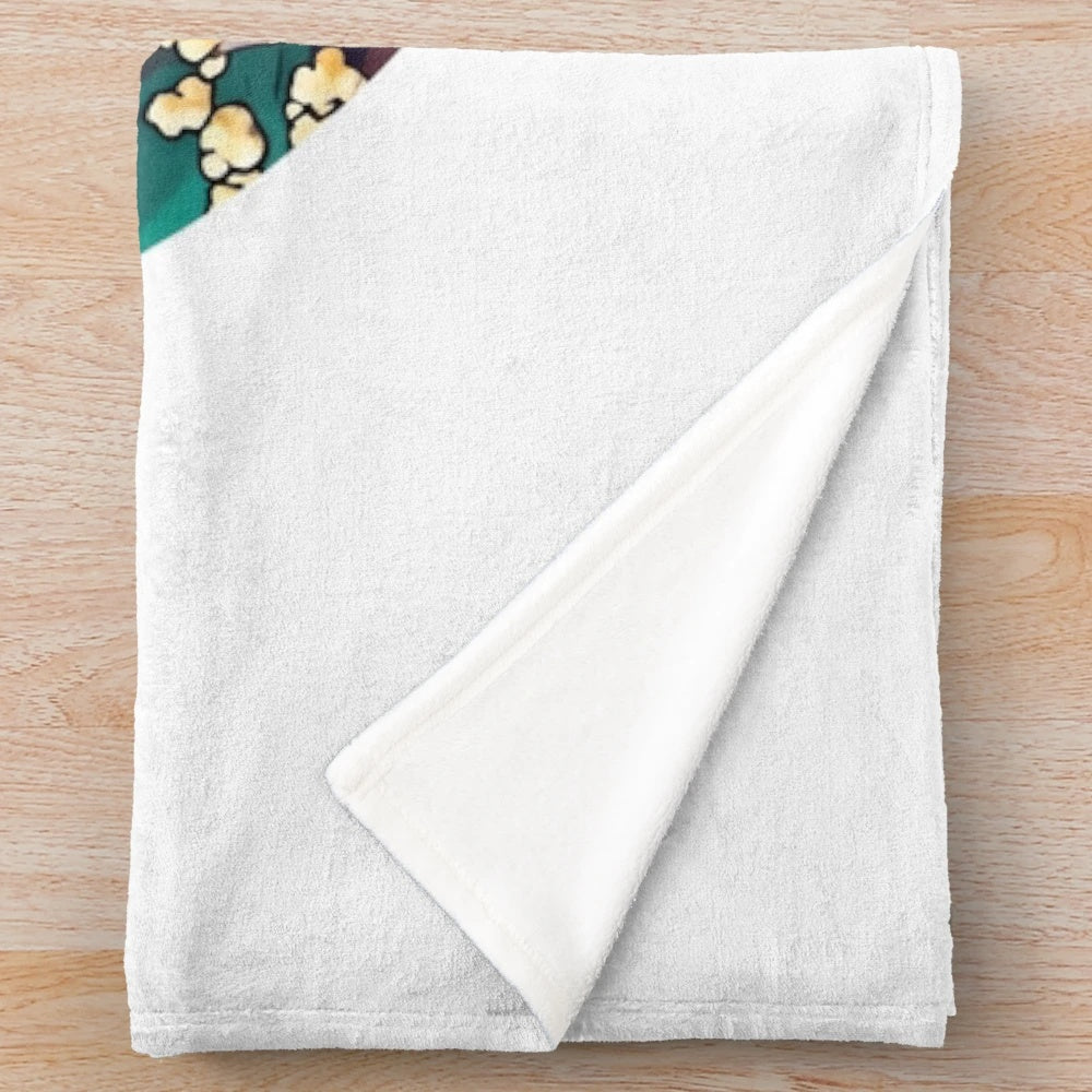 Soft and comfortable plush blanket with a movie-inspired design