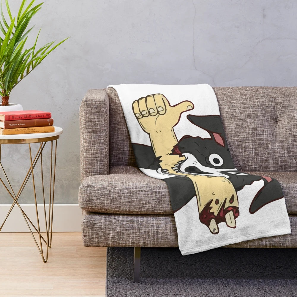 Mr. Pickles inspired plush blanket