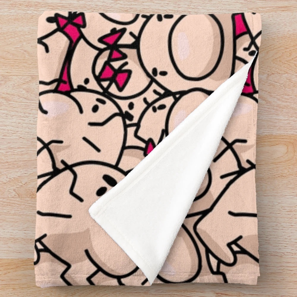 Mother Series Inspired Mr. Saturn Plush Blanket