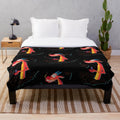 Mushu the Dragon Plush Blanket for Disney Fans