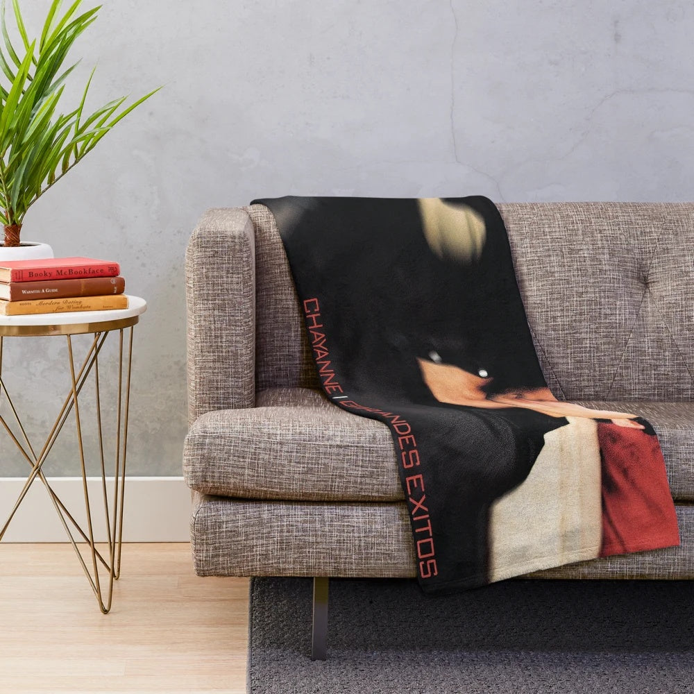 Soft, plush music-themed blanket perfect for concerts and music festivals
