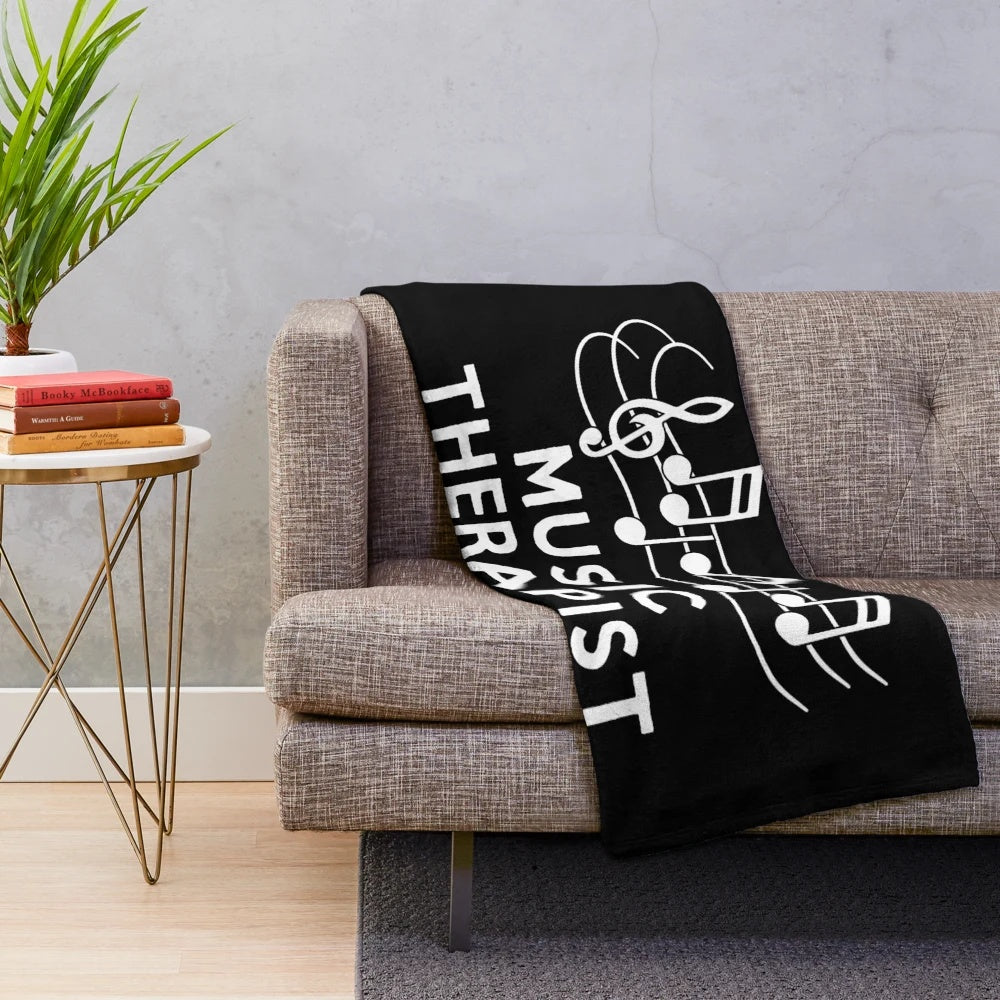 Soft and Plush Music Therapy Blanket