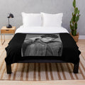 Cozy musical plush blanket featuring Jeremy Jordan fans