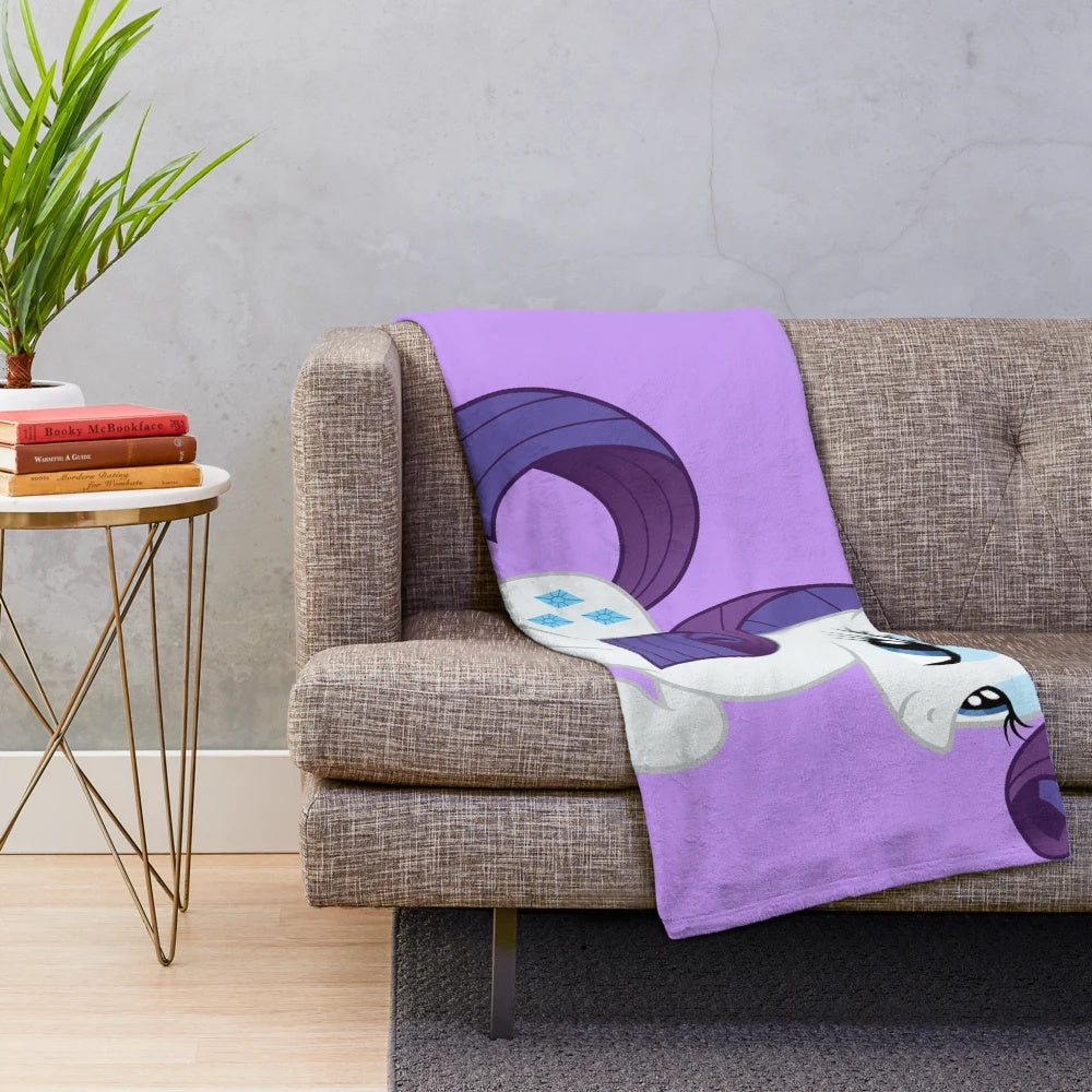 Rarity Plush Blanket for My Little Pony Fans