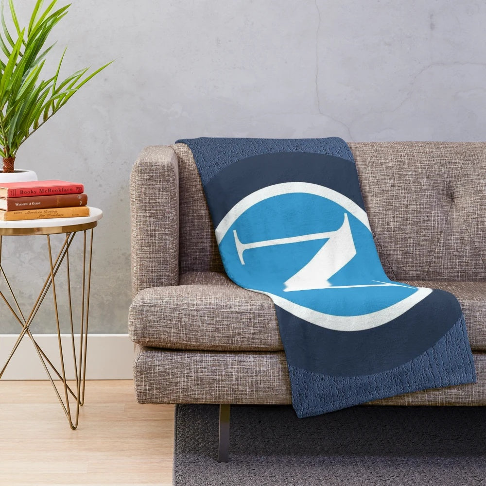 Napoli FC Inspired Plush Blanket for Soccer Enthusiasts