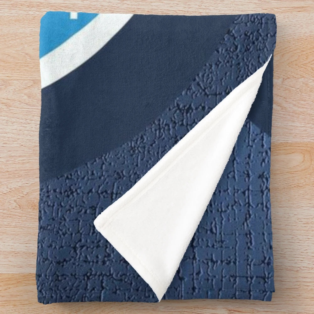 Napoli FC Inspired Plush Blanket for Soccer Enthusiasts