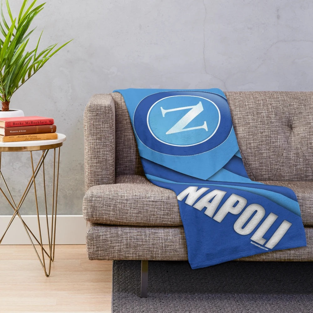 Napoli FC Plush Blanket for Italian Soccer Fans