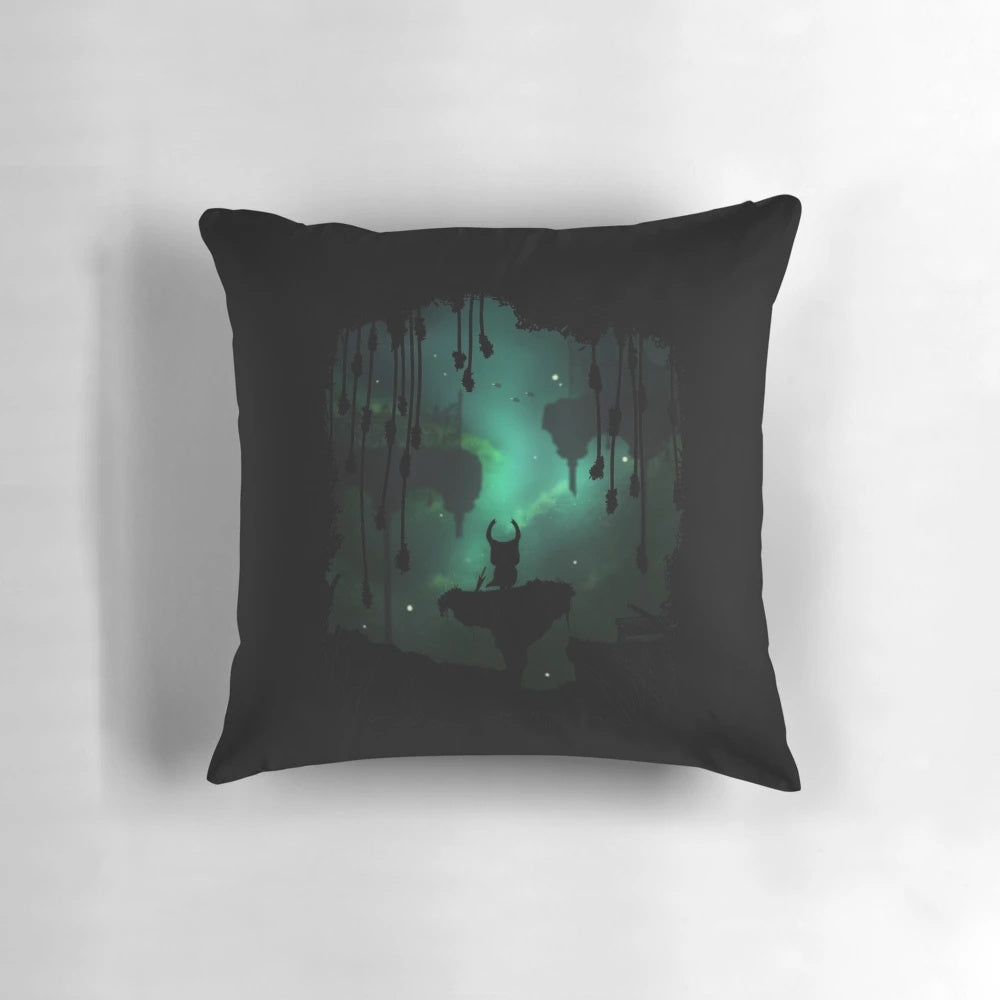 A plush, nature-themed pillow perfect for gaming and relaxation