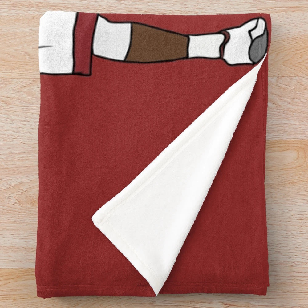 Soft and Cuddly Plush Blanket Featuring Jimmy Butler, Bam Adebayo, and Victor Oladipo of the Miami Heat