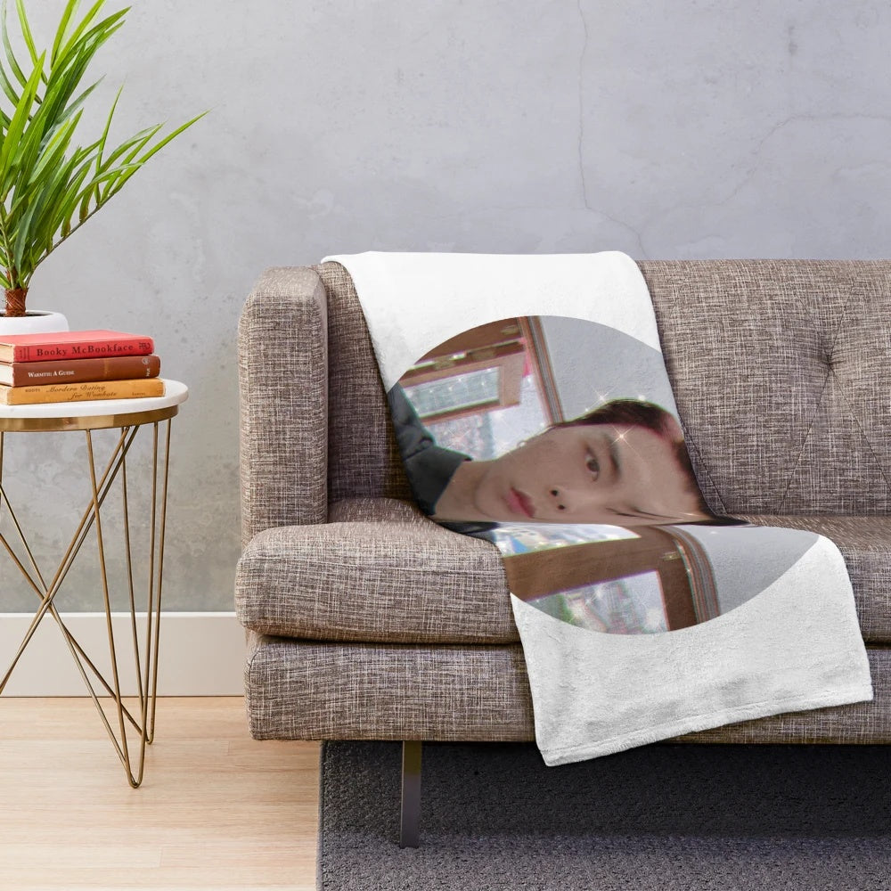 NCT Johnny Suh Inspired Plush Blanket