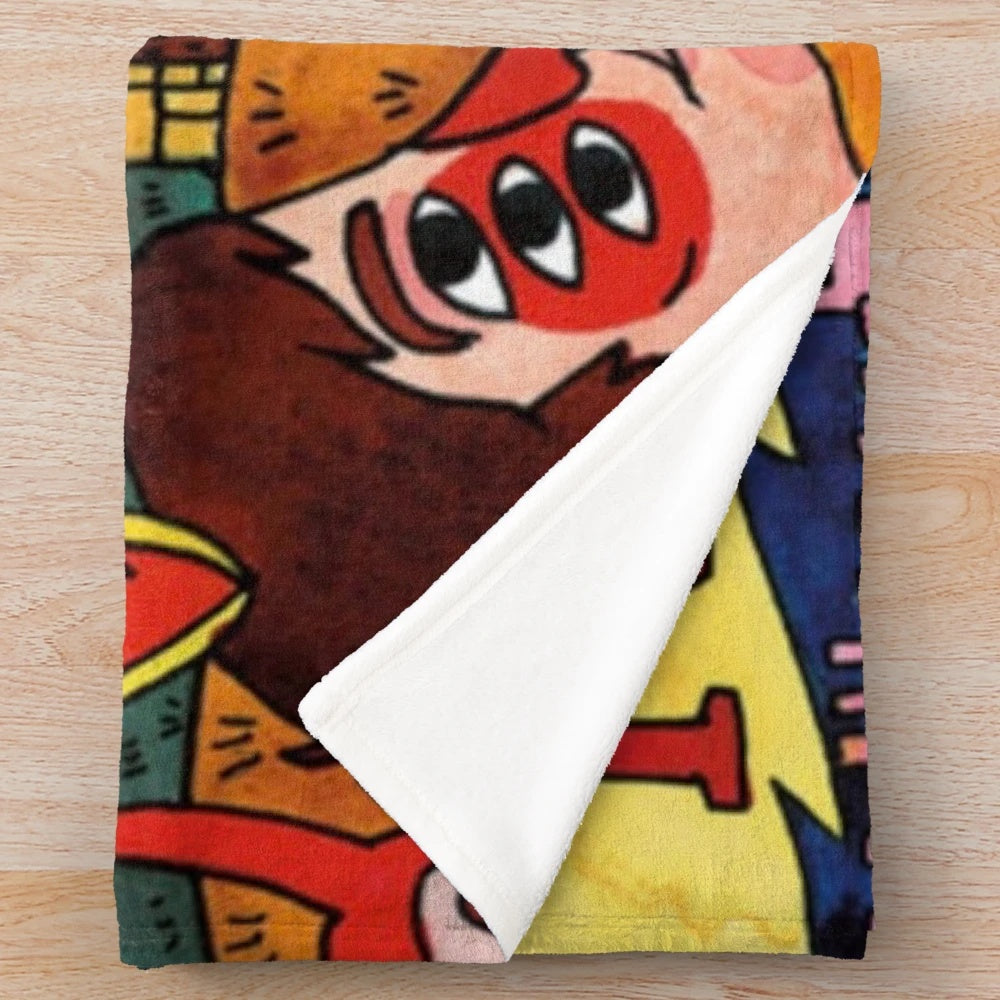 Neck Deep Life's Not Out to Get You Plush Blanket
