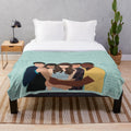 New Girl Cast Inspired Plush Blanket