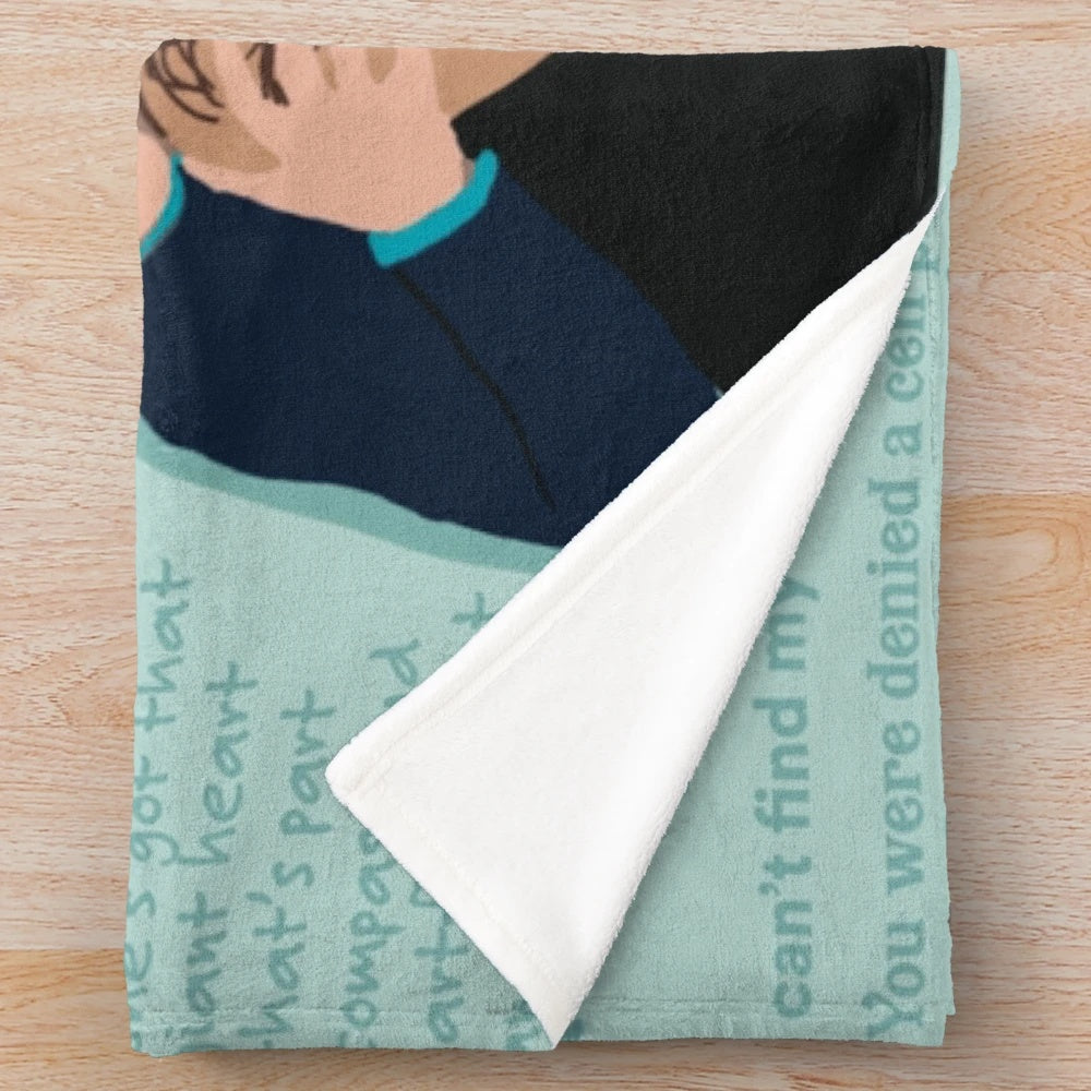 New Girl Cast Inspired Plush Blanket