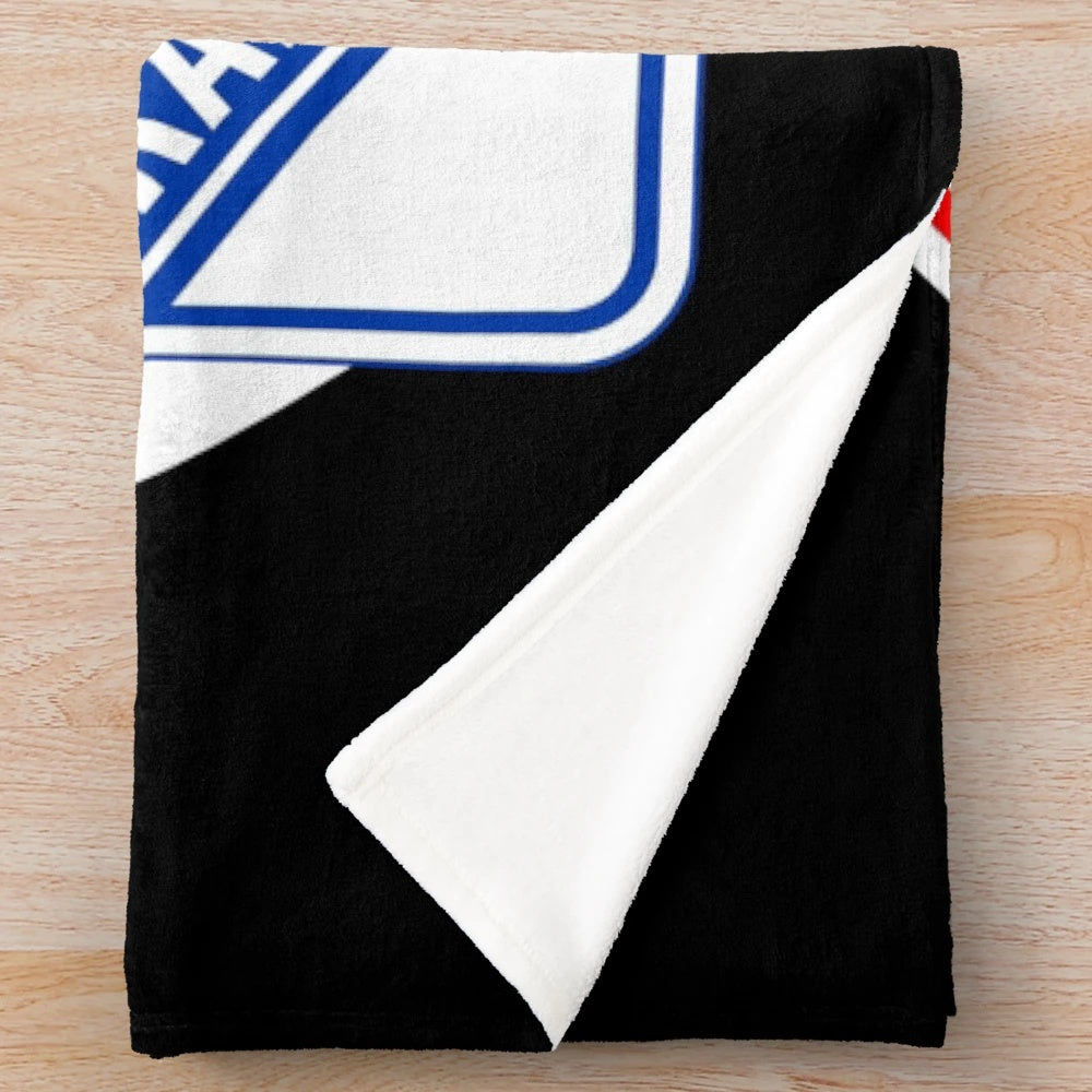 New York sports themed plush blanket