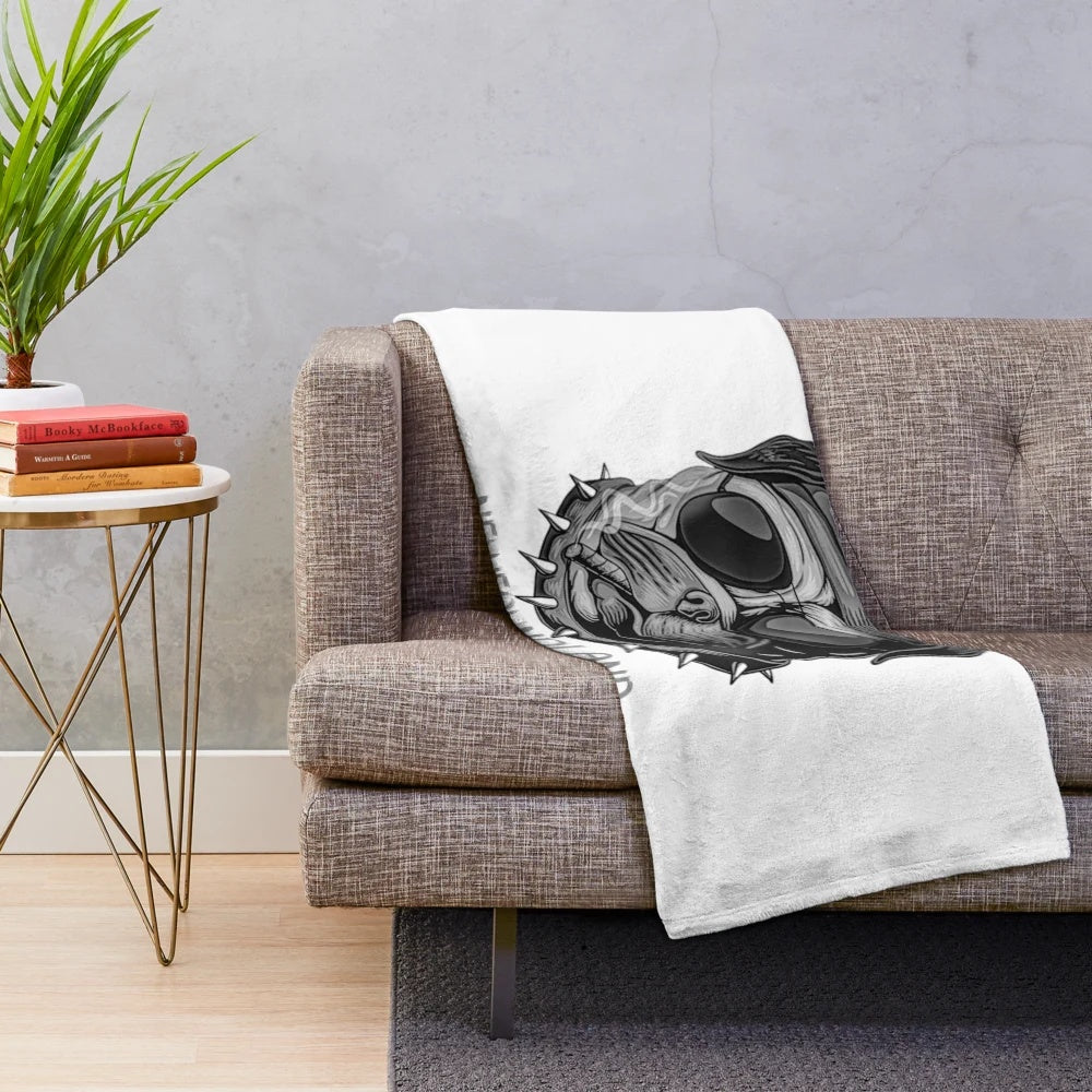 Newfoundland Growlers-themed plush blanket