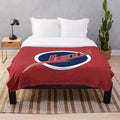 Newman Jets inspired plush blanket