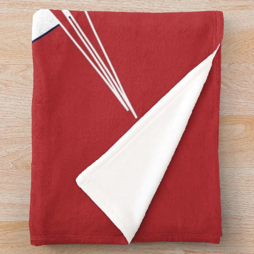 Newman Jets inspired plush blanket