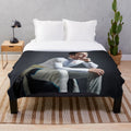 Soft and comfortable plush blanket featuring Nicholas Latifi, a Formula 1 racing driver