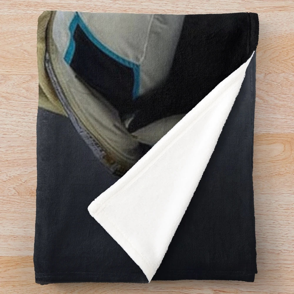 Soft and comfortable plush blanket featuring Nicholas Latifi, a Formula 1 racing driver