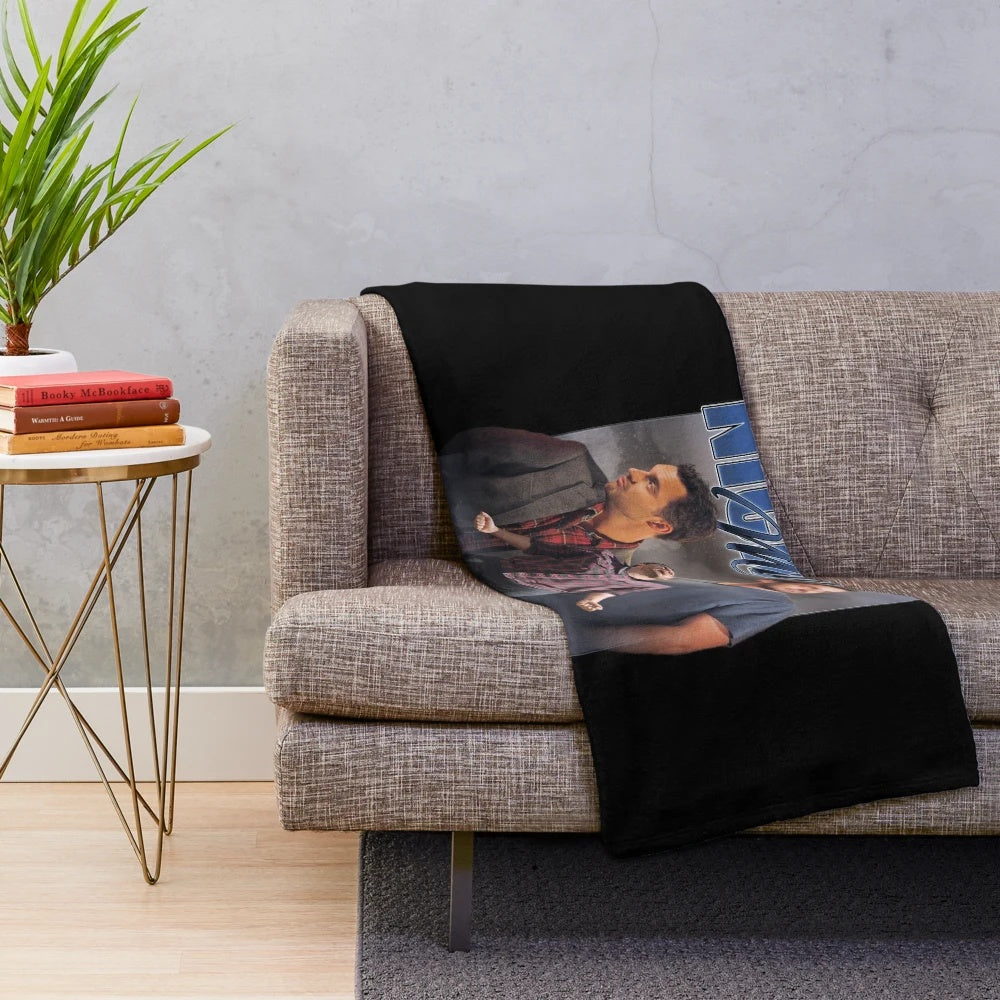 Nick Miller Plush Blanket - Inspired by New Girl TV Series