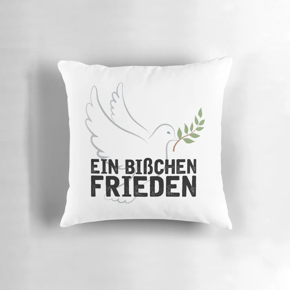 Soft, comfortable pillow featuring the winner of the 1982 Eurovision Song Contest, "Nicole - A Little Peace", from Germany.