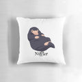 Soft, plush Niffler pillow inspired by the beloved magical creature from the Harry Potter universe