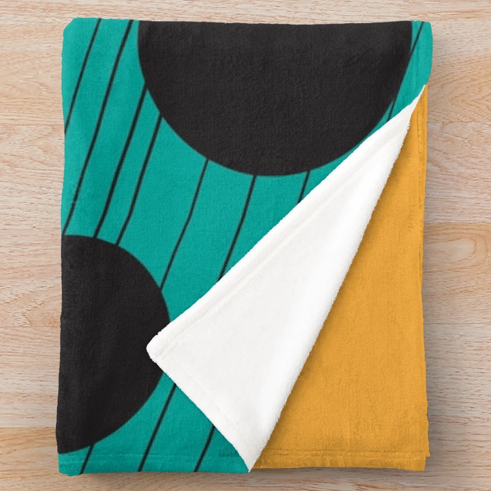 Nightmare Before Christmas inspired Sally plush blanket