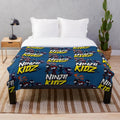 Ninja Kids Plush Blanket with Cartoon Ninja Design
