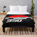 Soft and plush 350z-inspired blanket