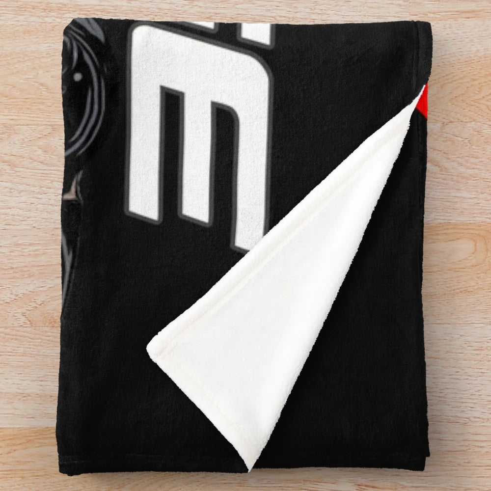 Soft and plush 350z-inspired blanket