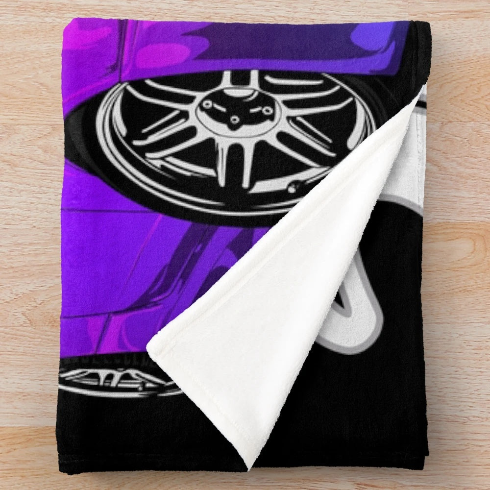 Nissan Silvia s15 Spec-R inspired plush blanket
