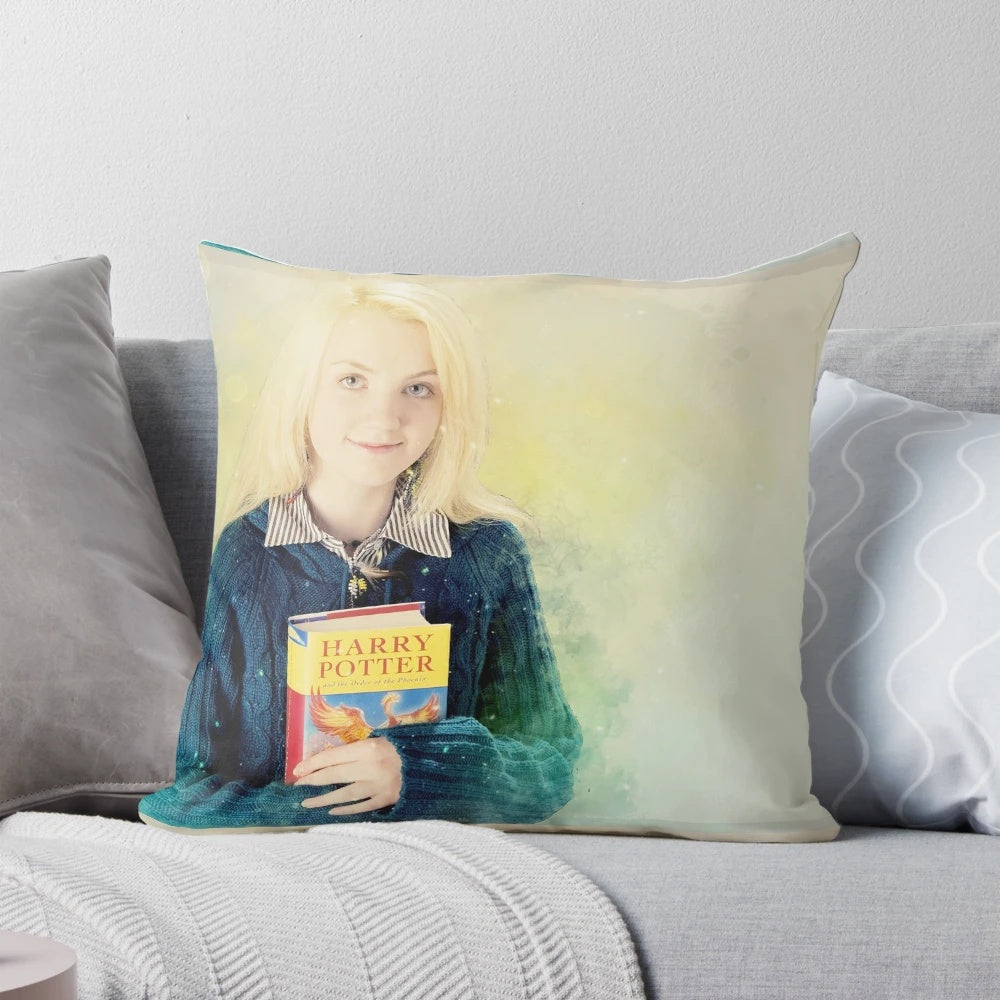 November 2018 calendar printed on a soft, plush pillow for home decor