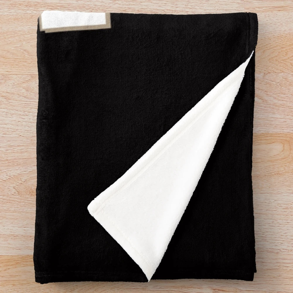 Plush blanket featuring the text "Number Cruncher" for accounting and data enthusiasts