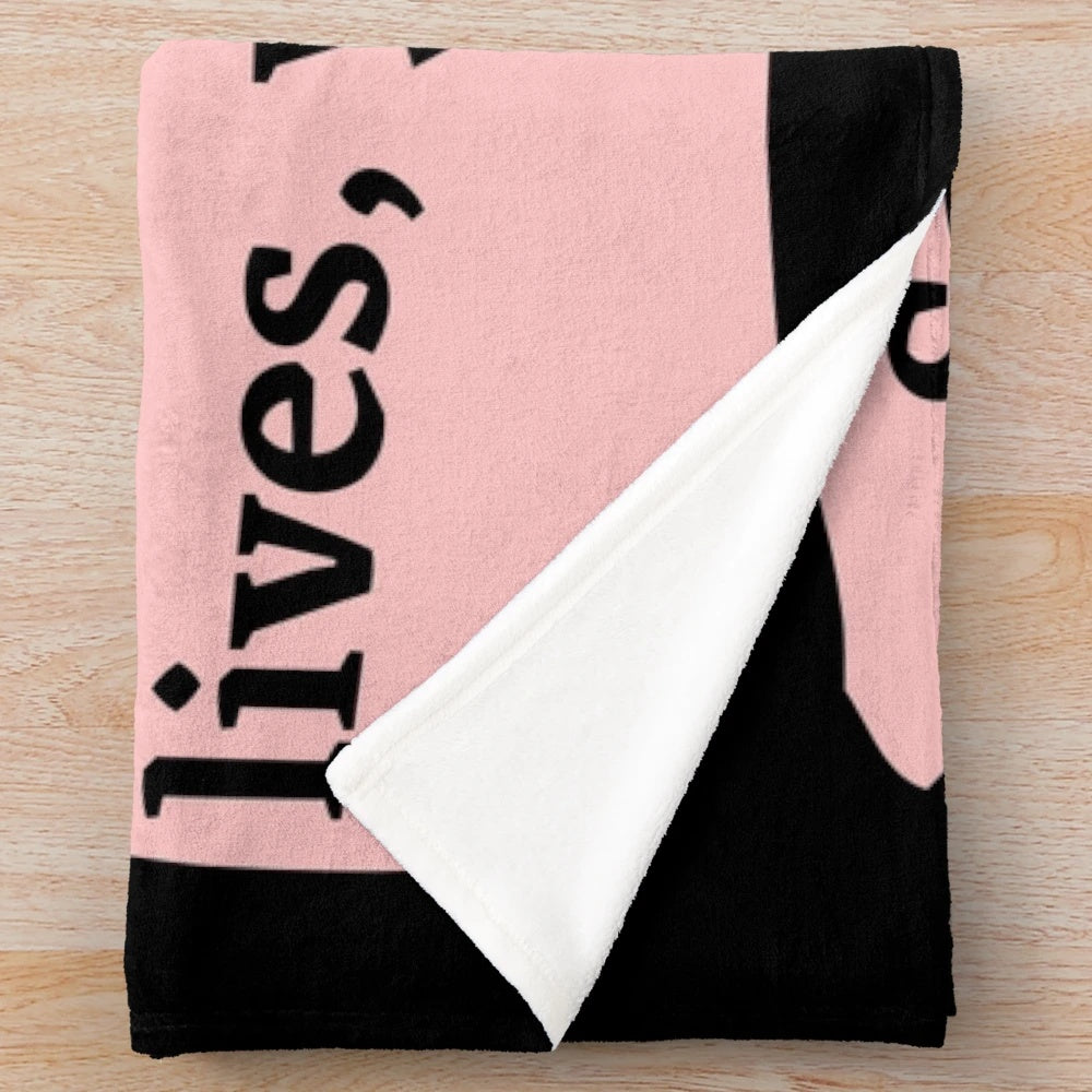 Nurse Quotes Plush Blanket
