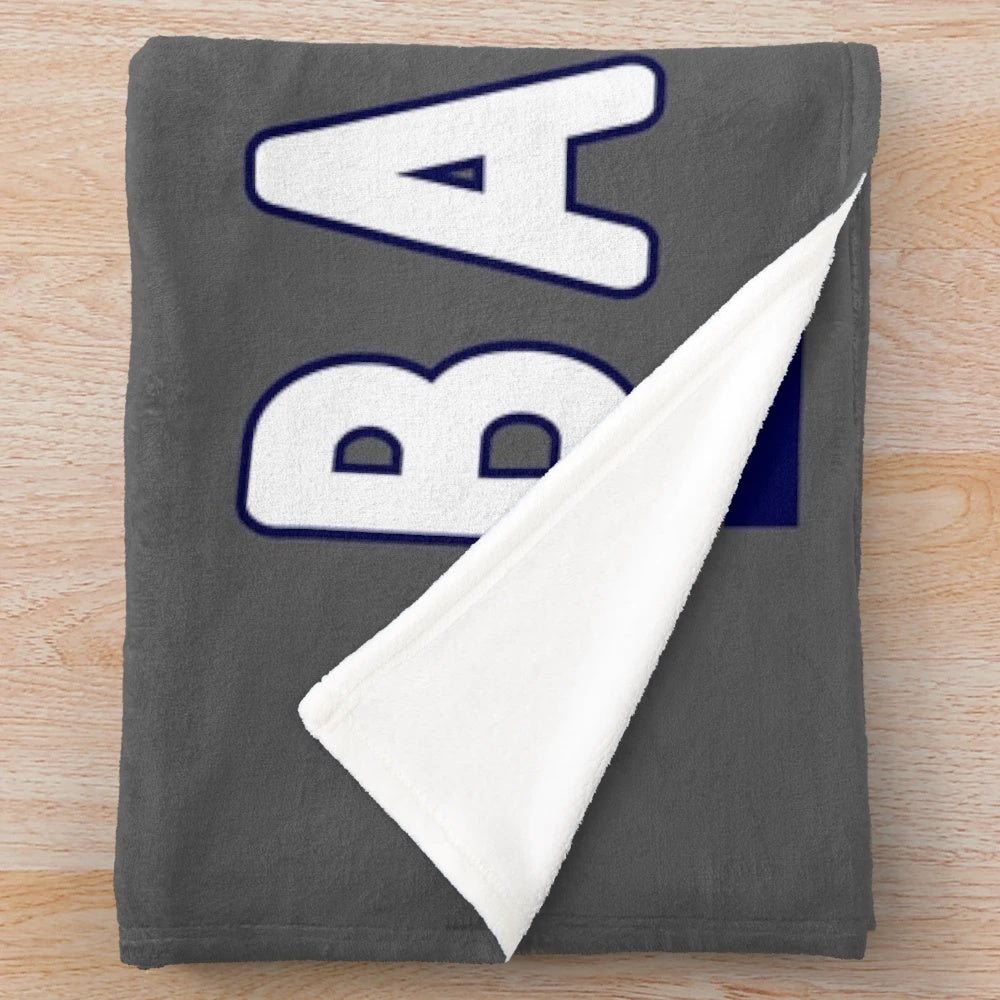 NY Yankees inspired plush blanket for baseball fans