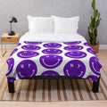 Soft and stylish plush blanket in light pink, perfect for college students, aesthetic-lovers, and modern women